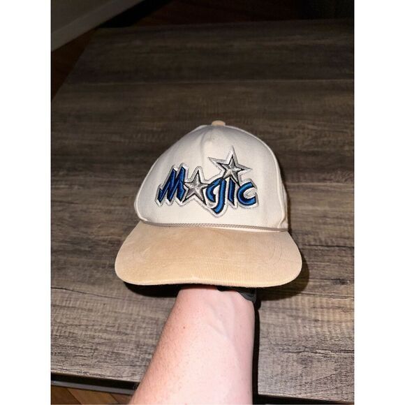 Orlando Magic Basketball Mitchell & Ness Hardwood Classic Snap Back Cap - Picture 1 of 7